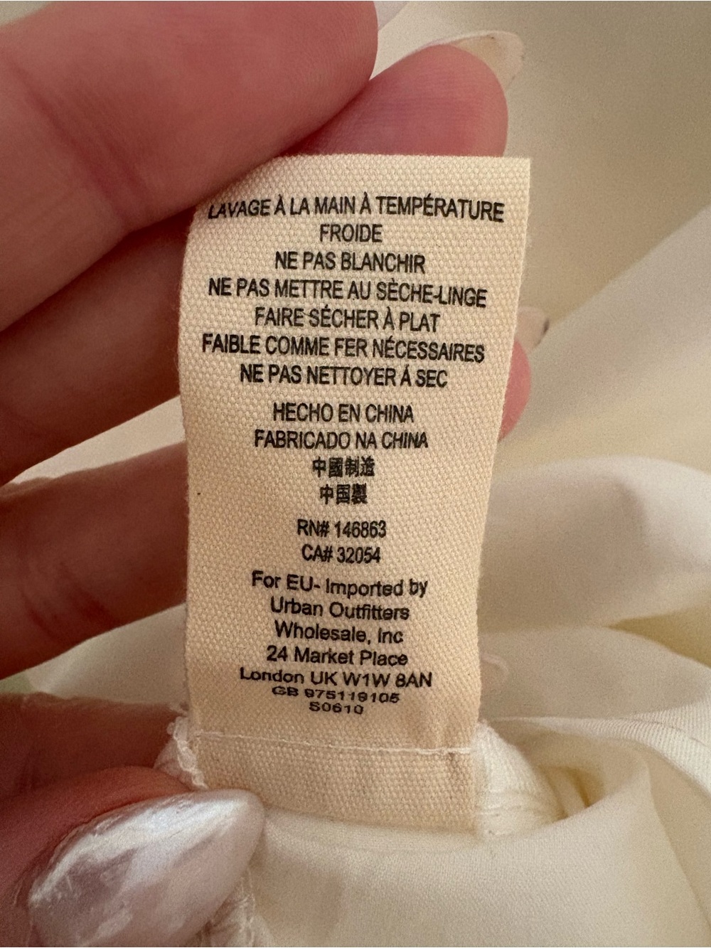 Free People x Mare Mare Bella White Puff Sleeve Bow Mini Dress XS NWT - Picture 5 of 16